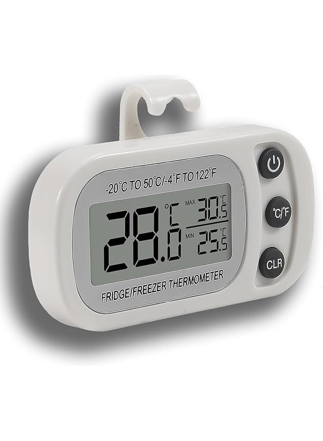 erorex Waterproof Refrigerator Fridge Thermometer Digital Freezer Room Thermometer Max Min Record Function Large Lcd Screen And Magnetic Back For Kitchen Home Restaurants - Image 1