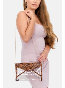 Women Snake Print Cross Body Bag 20 H x 25 L x 4 W cm, Rust - pzsku/Z55CEB0807BFA36CEE8BDZ/45/_/1737641813/8a30acfb-c133-4351-81b4-76450586a0bc