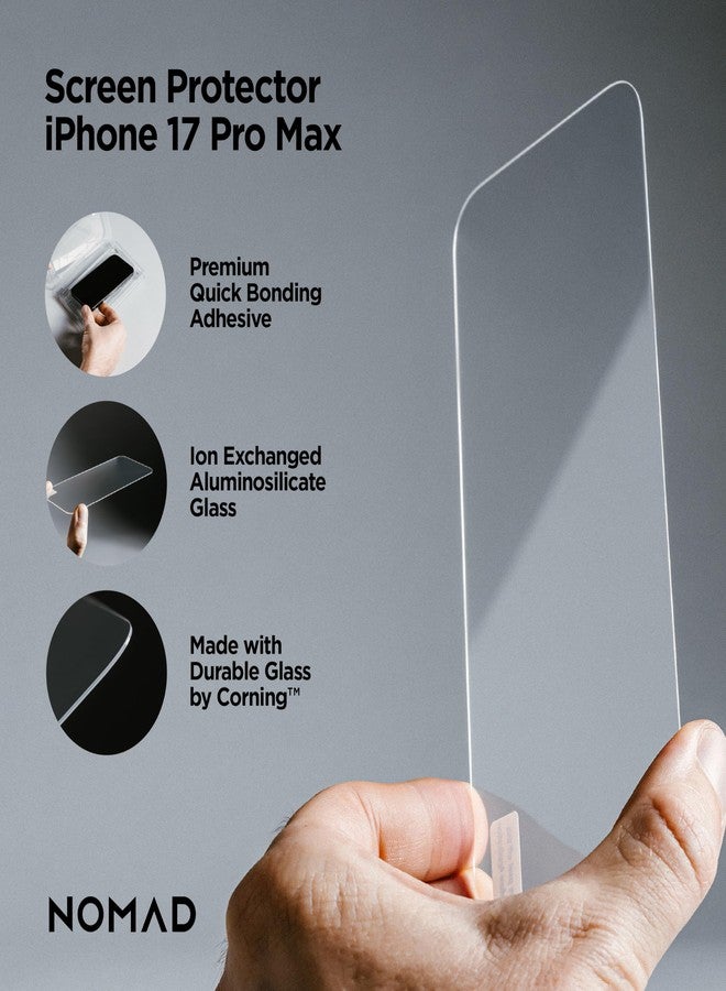 NOMAD Screen Protector compatible with iPhone 17 Pro Max - Image 2
