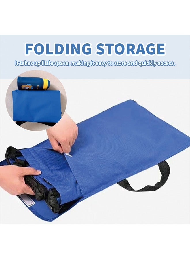 Generic Positioning Bed Pad with Handles，Hospital Sheets Transfer Board ，Reusable Washable Patient Positioning Sheet，for Turning Lifting Repositioning Washable Underpadsin，27x43 in  - Image 4