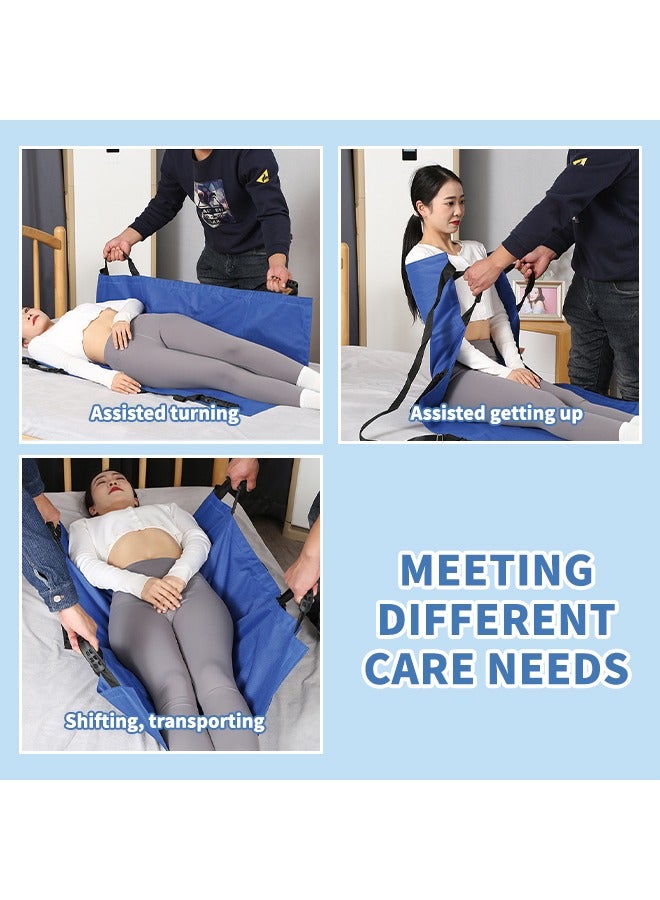 Generic Positioning Bed Pad with Handles，Hospital Sheets Transfer Board ，Reusable Washable Patient Positioning Sheet，for Turning Lifting Repositioning Washable Underpadsin，27x43 in  - Image 5