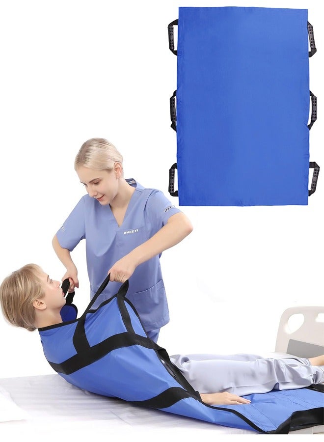 Generic Positioning Bed Pad with Handles，Hospital Sheets Transfer Board ，Reusable Washable Patient Positioning Sheet，for Turning Lifting Repositioning Washable Underpadsin，27x43 in  - Image 1