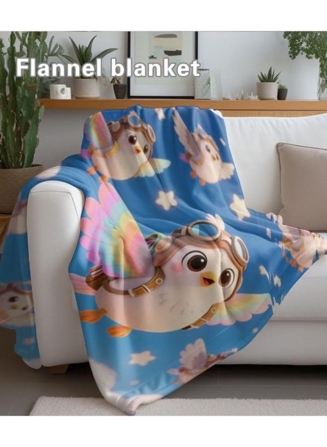 عام Wisdom Fairy (أحدث) بطانية رقيقة من الفانيلا (دافئة ومريحة، ومناسبة للنوم، واستخدام اللعبة، وإزالة الغبار والرمل) 150 سم * 200 سم - 55 - Image 4