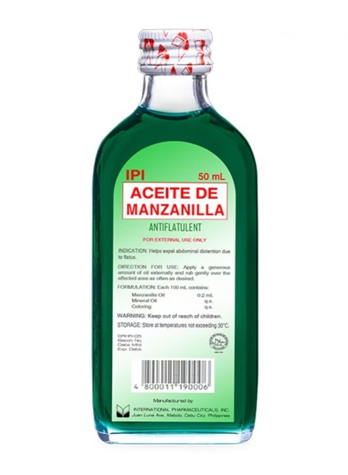 Aceite De Manzanilla Oil 50ml