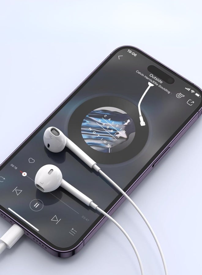 Wired Earphones with Lightning Connector – Clear Sound & Comfortable Fit - Image 4