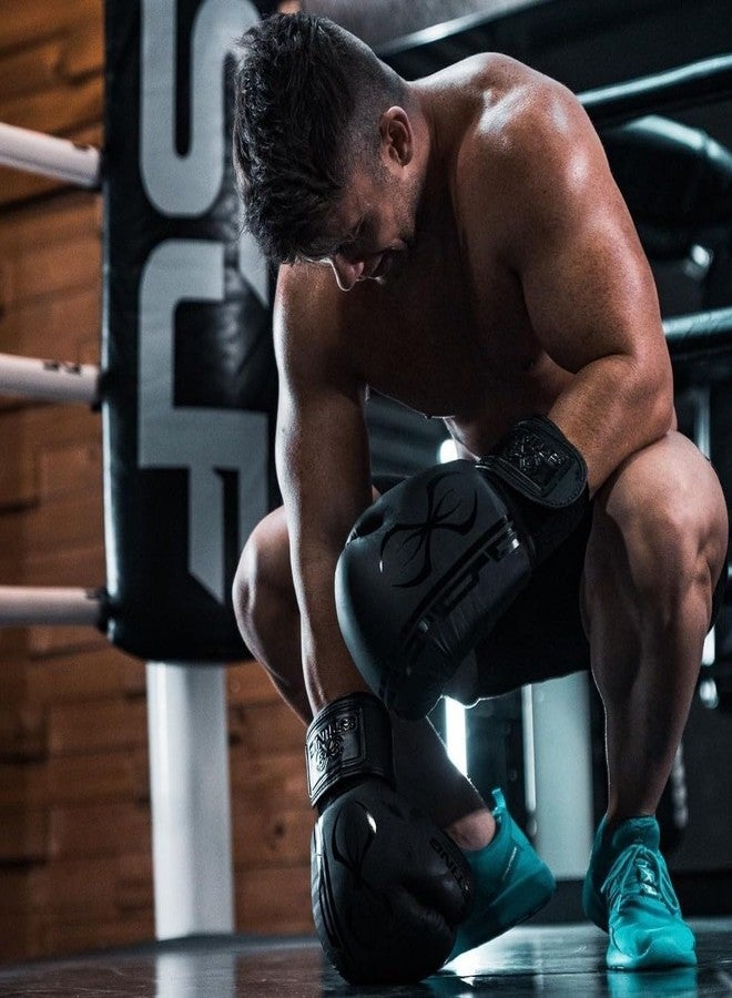 STING Boxing - Armaplus Boxing Gloves | for Competition & Training (16OZ, Black) - Image 2