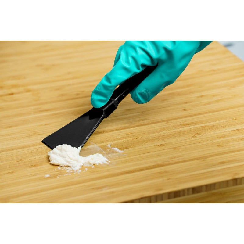 SPARTA Polypropylene Scraper Tool Food Safe Scraper for Removing Caked-On Residue in Commercial Kitchens, Plastic, 7.82 x 3 Inches, Black - Image 4