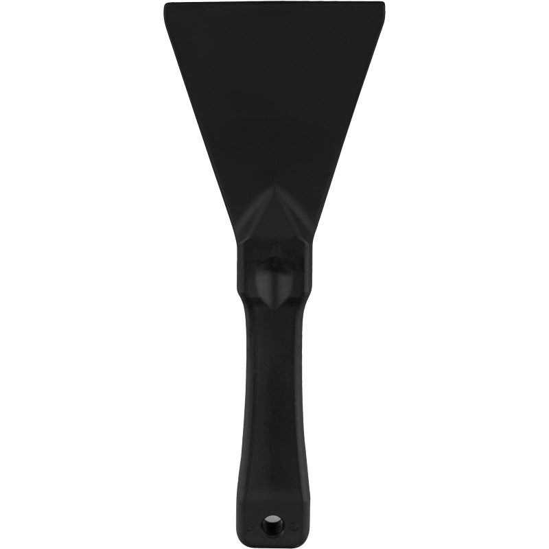 SPARTA Polypropylene Scraper Tool Food Safe Scraper for Removing Caked-On Residue in Commercial Kitchens, Plastic, 7.82 x 3 Inches, Black - Image 1