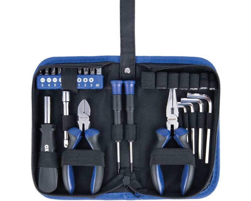 Oxford - Standard Tool Kit, 28 Piece Motorcycle Road Kit (OX771) - Image 1