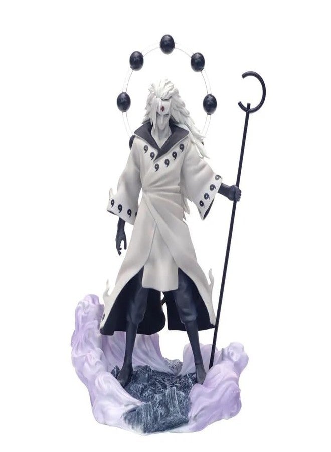 Trunkin Madara Uchiha Ten Tail Jinchuriki Badass Action Figure | PVC Multicolour Anime Figurine | Weeb Manga Collectible Model Toy Gift for Anime Fans | 24 Cms - Image 1