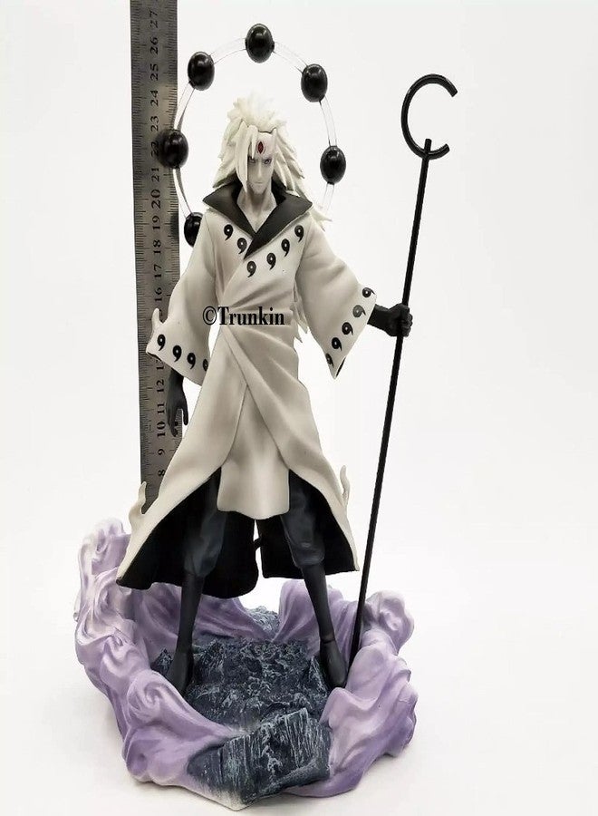 Trunkin Madara Uchiha Ten Tail Jinchuriki Badass Action Figure | PVC Multicolour Anime Figurine | Weeb Manga Collectible Model Toy Gift for Anime Fans | 24 Cms - Image 4