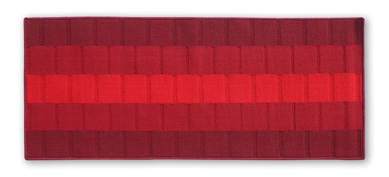 Status Contract Polypropylene Anti Skid Runner for Living Area | Rug for Bedroom |Rug for Dining Kitchen | Rug for Dining Table | Rug for Floor with Anti Slip Backing- 56X140 CM, Red - Image 3