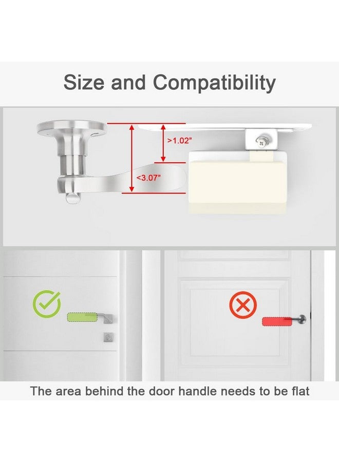 ILIVABLE Childproof Door Lever Lock, ILIVABLE Door Handle Lock for Kids Safety. Allows Parents to Access Door from Both Sides, 3M Adhesive or Screws (Right Hand Style, 1 Pack) - Image 5