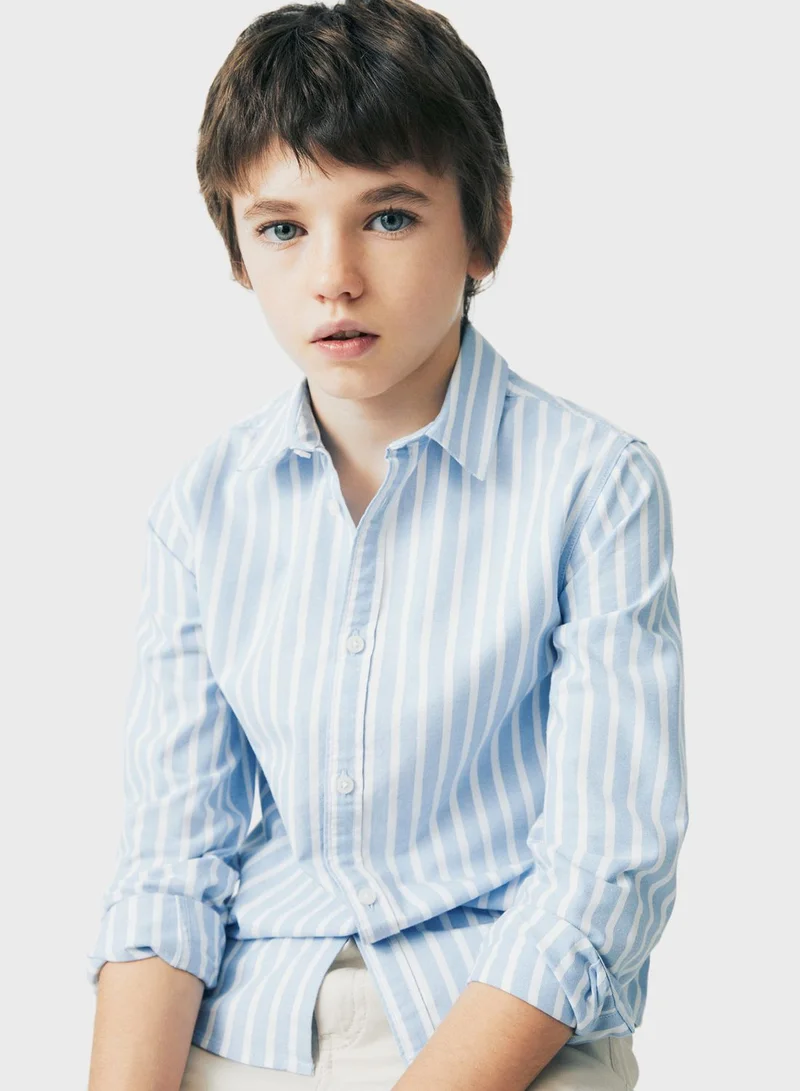 مانجو Kids Striped Shirt