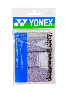 Yonex مقبض منشفة نانو من يونكس AC-403-3EX، رمادي  - Image 1