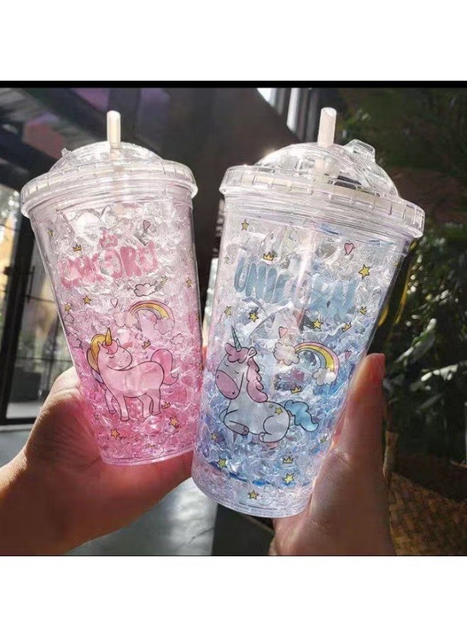 كوب أكريليك مع شفاطة - Image 1