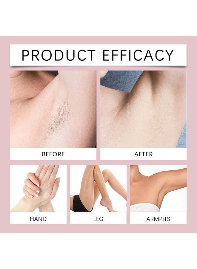 OceAura Hair Removal Cream，for Women:Intimate Area Bikini Line Depilatory for Face Legs Underarms - Gentle Formula for Home Travel Use with An Scraper 120G - Image 4