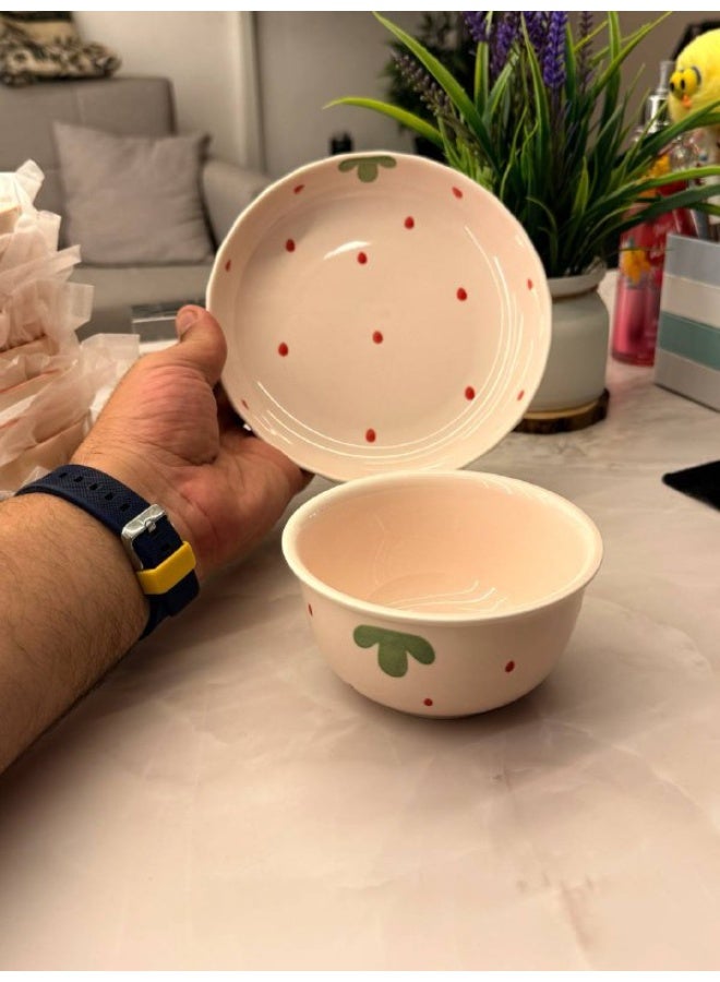 طبق بورسلين + بوله بورسلين حرارى  - Image 3