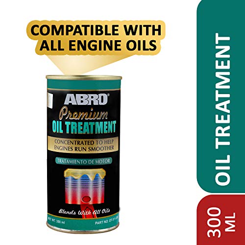 Abro علاج زيت المحرك بنظام أبرو OT-511-300 للبترول والديزل لتقليل الاحتكاك والضوضاء للسيارات، الدفع الرباعي والسيارات (300 مل) - Image 2