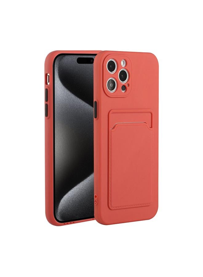 S-TOP Case For iPhone 15 Pro Card Slot Design Shockproof TPU Phone Case - Image 1