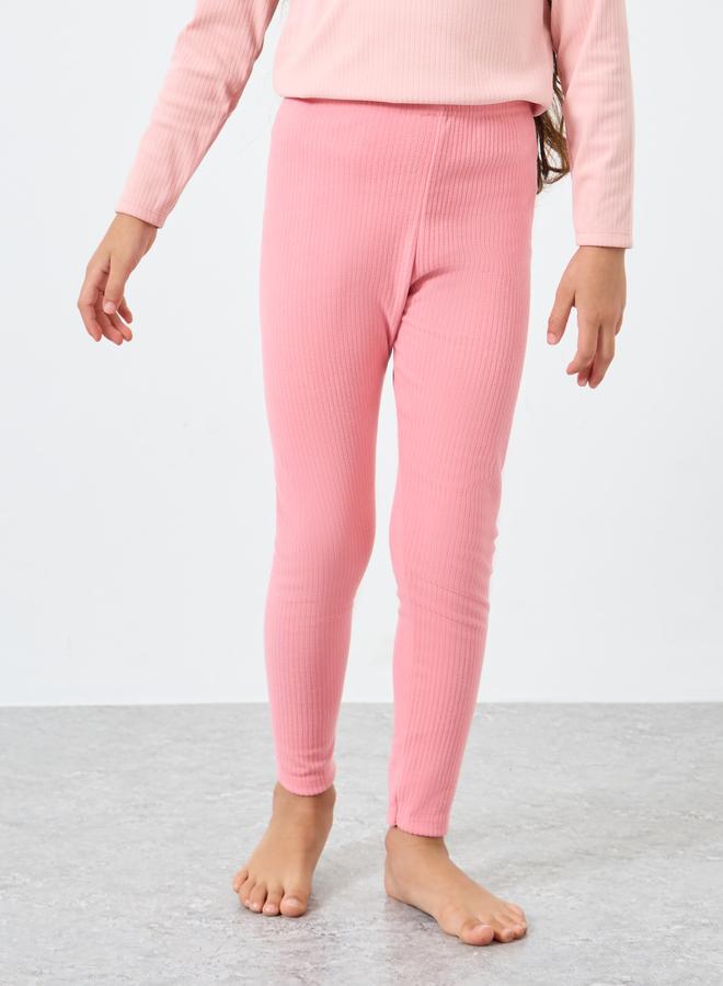 ستايلي طقم منسق من ليقنز وتيشيرت بطبعة جرافيك - Image 5