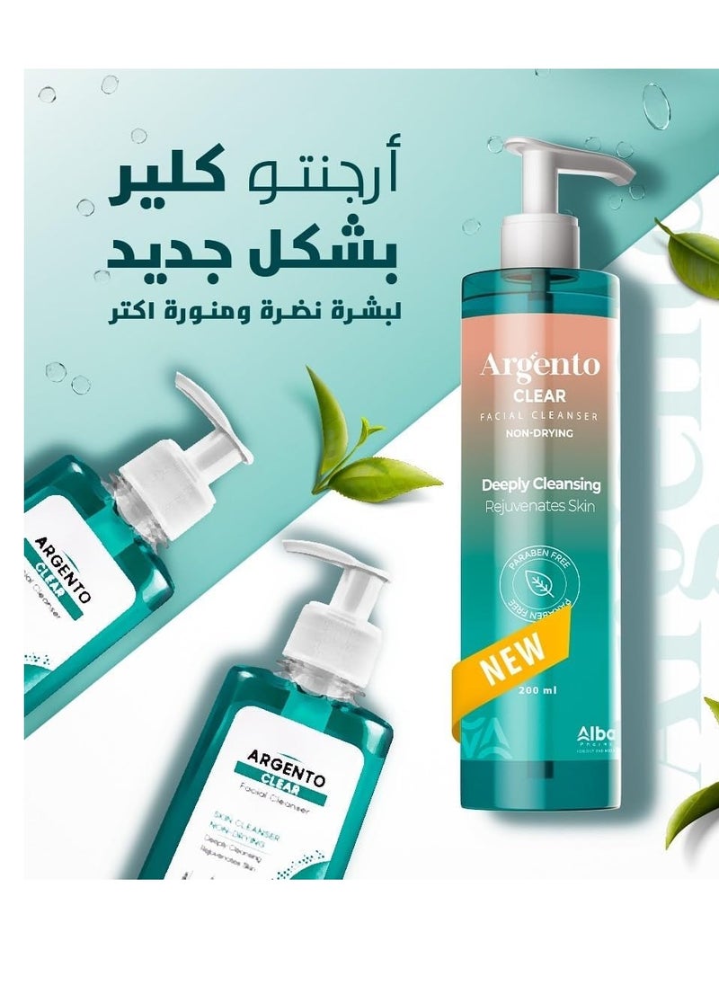 Clear Facial Cleanser For Oily And Mixed Skin - 200ml