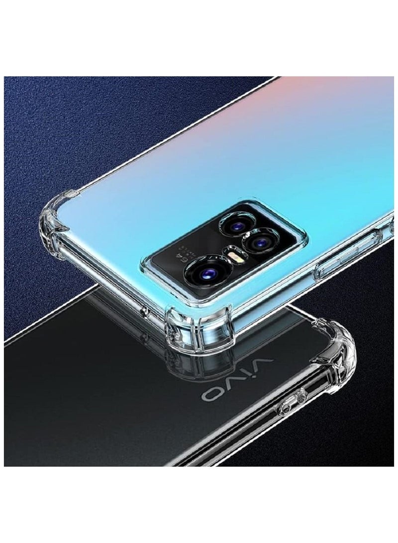 vesus CLEAR BUMPER FULL BODY ANTI SHOCK TPU BACK CASE FOR VIVO Y21 / Y33S - Image 1