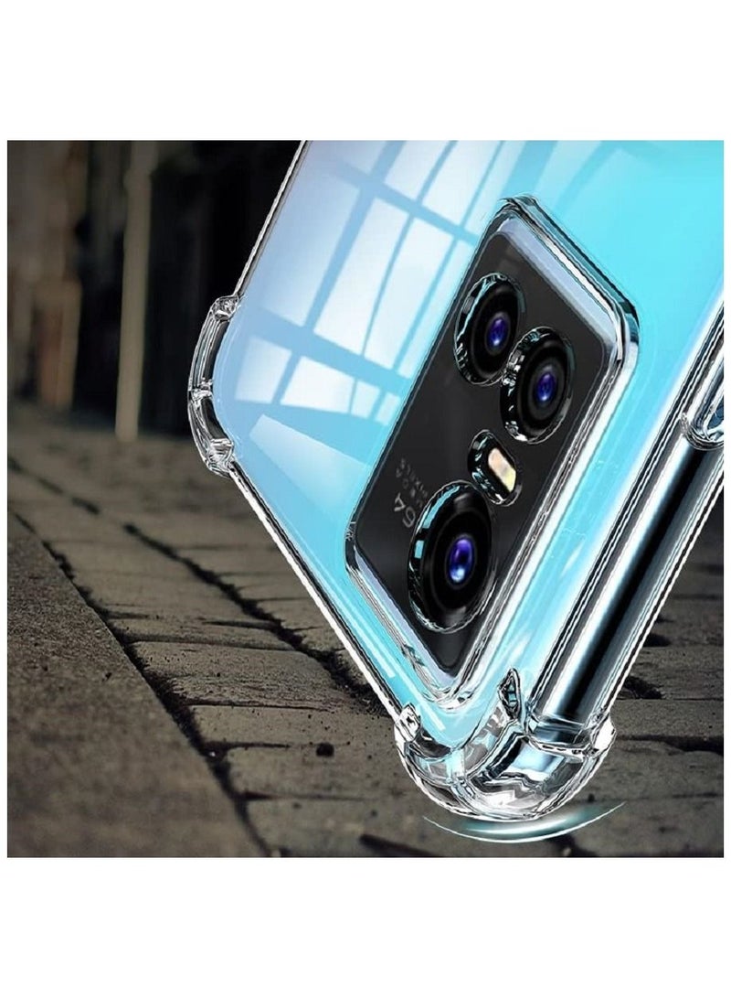 vesus CLEAR BUMPER FULL BODY ANTI SHOCK TPU BACK CASE FOR VIVO Y21 / Y33S - Image 2