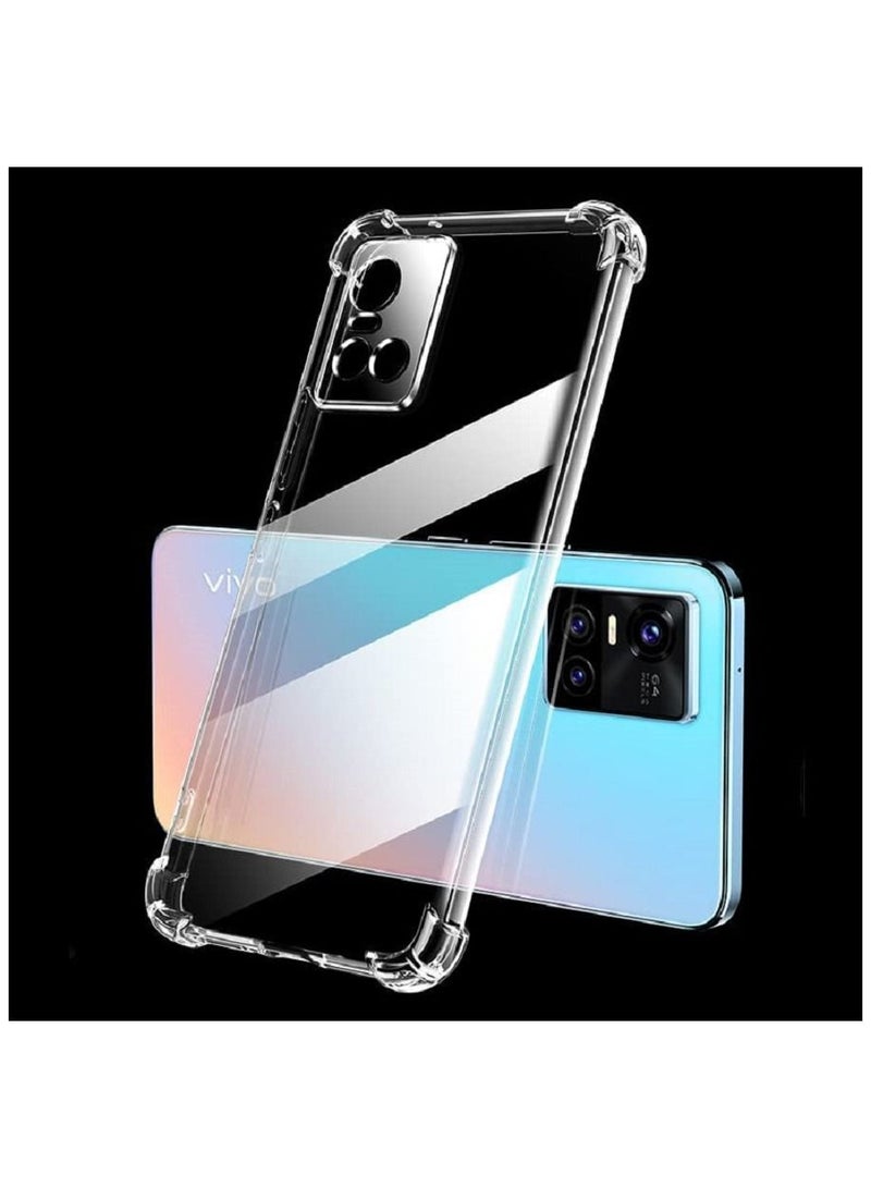 vesus CLEAR BUMPER FULL BODY ANTI SHOCK TPU BACK CASE FOR VIVO Y21 / Y33S - Image 3