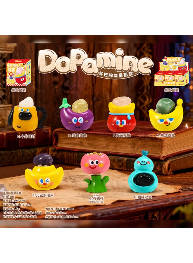 Trendy And Popular Cute Crystal Stone Blind Box Creative Cartoon Desktop Ornaments Home Decorations Adorable Figurines