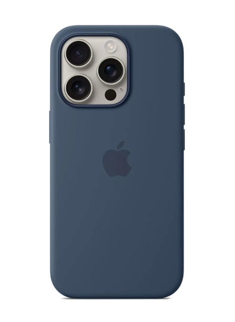 High Quality iPhone 16 Pro Max Protective Case With MagSafe Charging Support – Denim Color