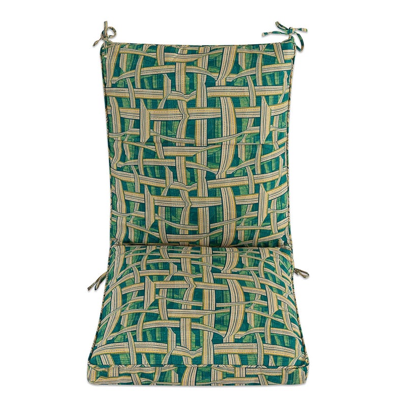 Makimoo Set of 4 Outdoor Dining Chair Cushions, Comfort Patio Seating Cushions, 44 x21x4.5 inch, Single Welt and Zipper, - Image 2