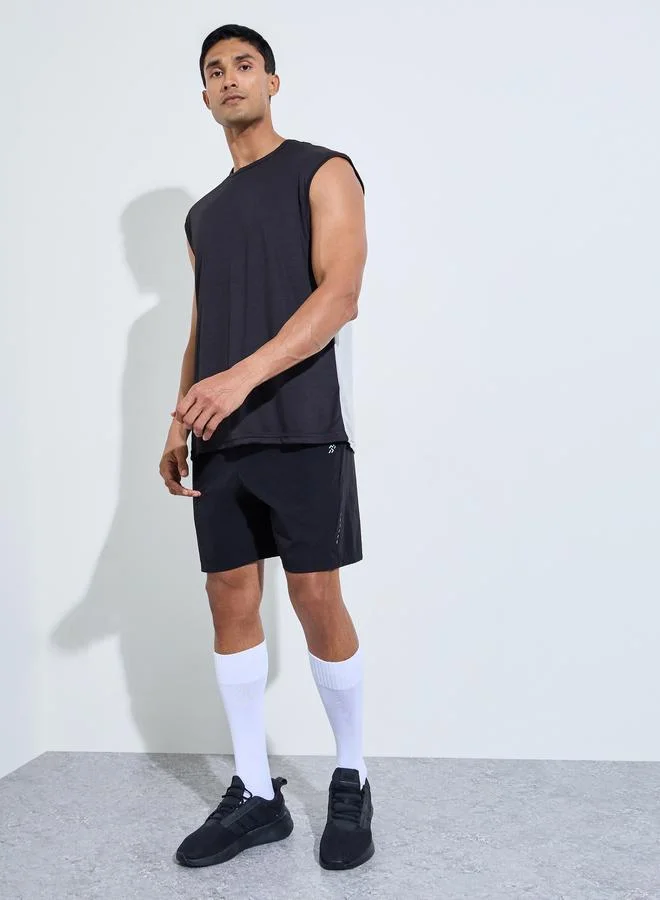 Styli Men Oversized Color Block Tank