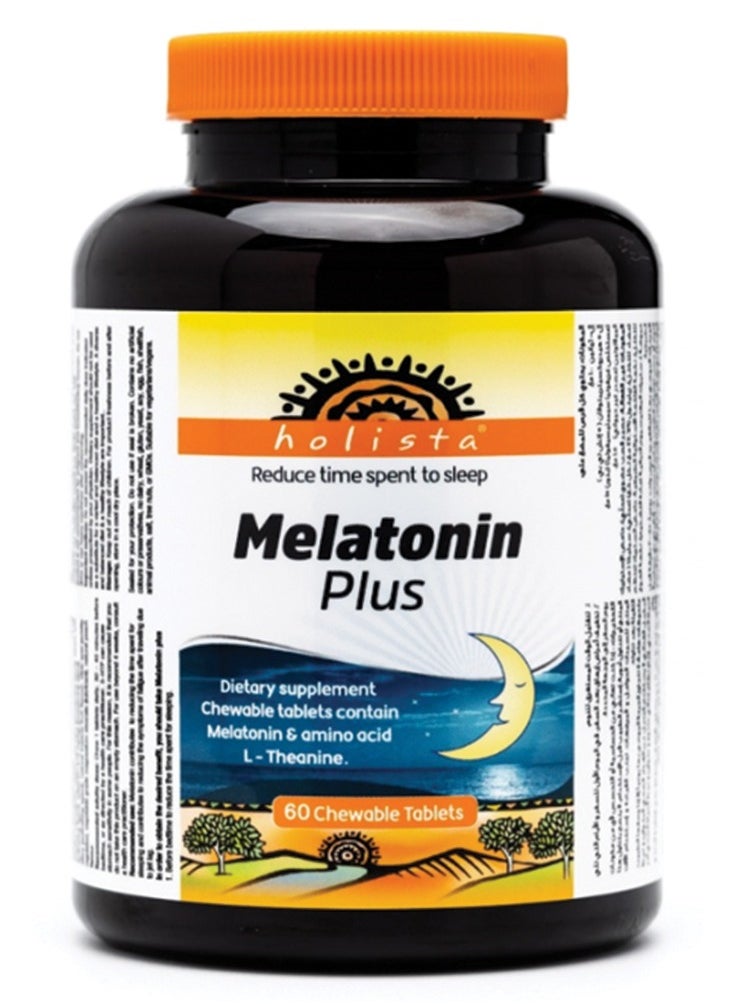 Holista Melatonin Plus 1.5 mg 60 Chewable Tablets