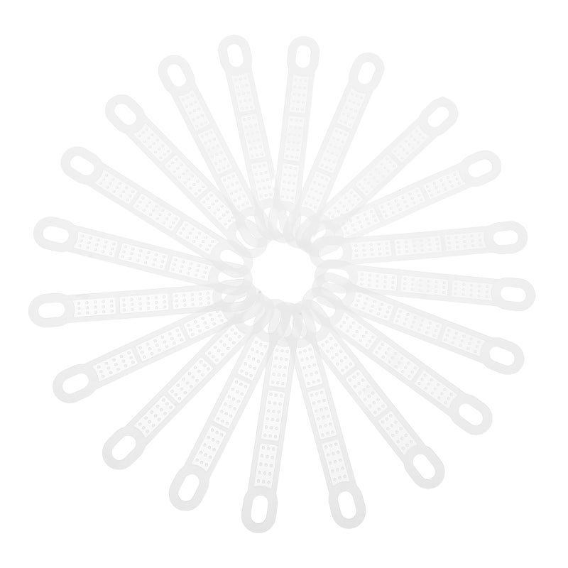 200 pcs Hanger Grips: Non-Skid Shoulder Pads For Clothes - 2cm Wide Transparent Anti- Shoulder Protectors For Metal Wood Hangers - Image 4