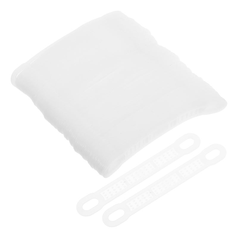 200 pcs Hanger Grips: Non-Skid Shoulder Pads For Clothes - 2cm Wide Transparent Anti- Shoulder Protectors For Metal Wood Hangers - Image 5