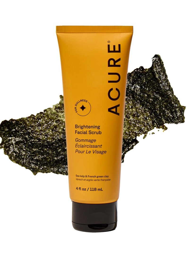 Acure Brightening Facial Scrub - 118ml - Image 1