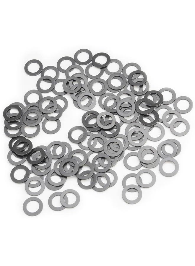 FUSHIPRO Model 1985 PTFE Coated Nylon Washers, 5x8x0.5mm (Set of 100Pcs) use with Ball Bearing Spacers for Traxxas RC Vehicles - Image 3