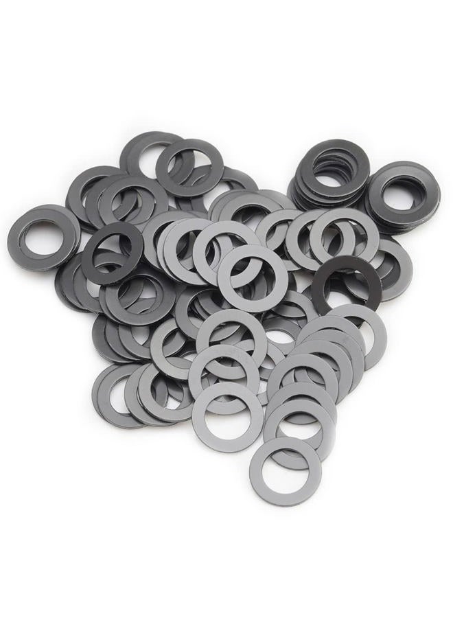 FUSHIPRO Model 1985 PTFE Coated Nylon Washers, 5x8x0.5mm (Set of 100Pcs) use with Ball Bearing Spacers for Traxxas RC Vehicles - Image 1