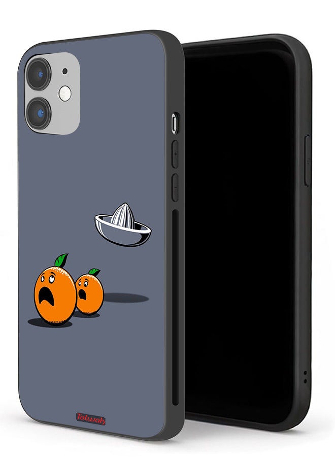 Tolwak Apple iPhone 12 Protective Case Minimalism Digital Art Humor  - Image 1
