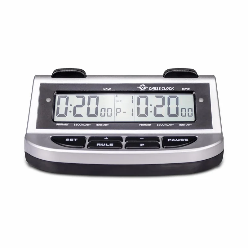 Nivia Nivia Chess Clock (Black/Grey)