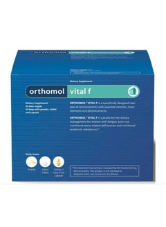 Orthomol Vital F Powder/Caps 