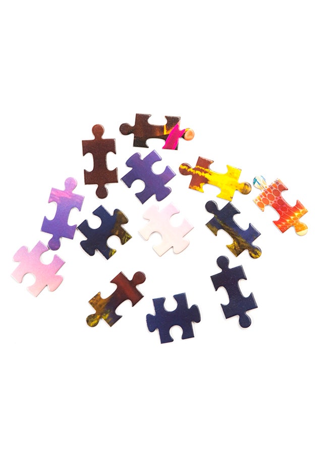 Arif Books Distribution LLC - 200 Pieces Puzzle UAE FLAG Theme Expo Mascot Expo 2020 Dubai - Image 1