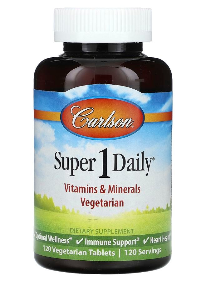 سوبر 1 دايلي 120 قرص نباتي