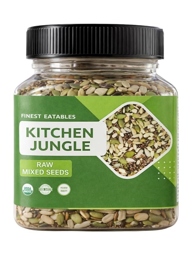 Kitchen Jungle 5-in-1 Super Seeds Mix for Eating, 250g