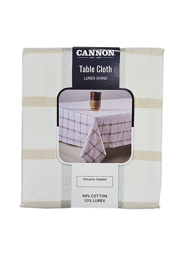 Cannon مفرش طاولة كانون 160X160سم بريق لوريكس - Image 2