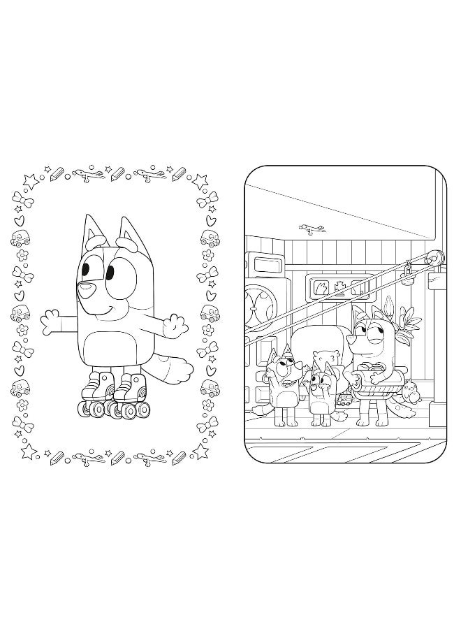 Bluey: Fun and Games Colouring Book: Official Colouring Book - Image 4