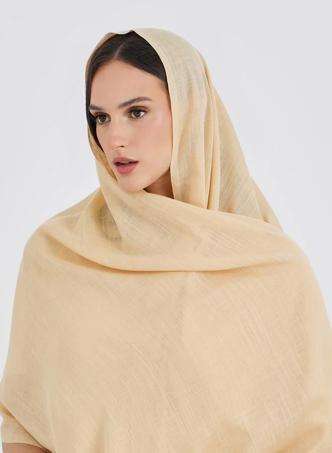 Styli Styli Textured Crinkle Hijab, 180x80cm