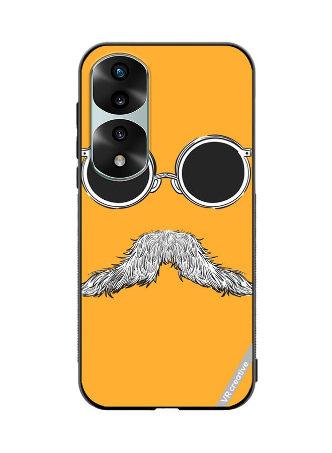 VR CREATIVE Protective Case Cover For Honor 70 Pro Baba Mustaches Design Multicolour - Image 1