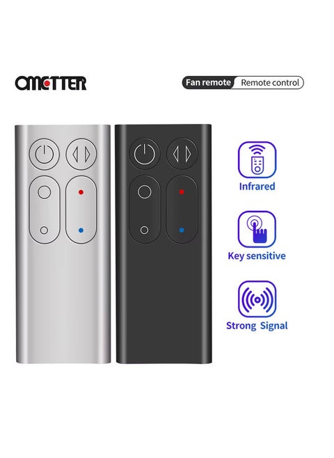 New Applicable Dyson Fan Remote Control Multi-Function Air Purification Cold And Warm Leafless Household Silent AM04 AM05 Humidi